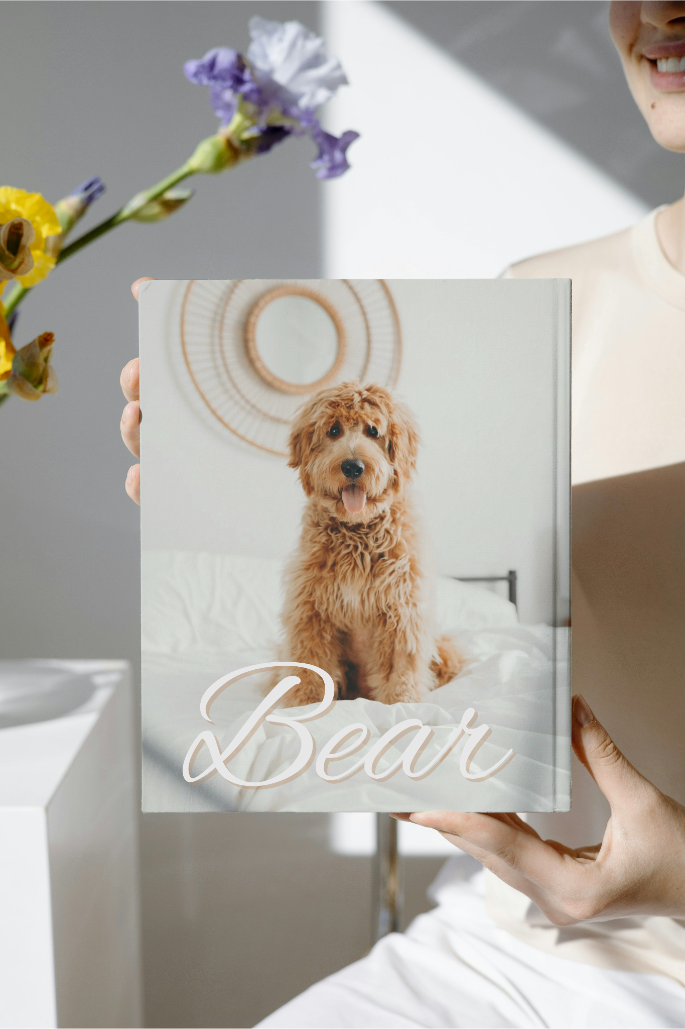 custom dog photo book
